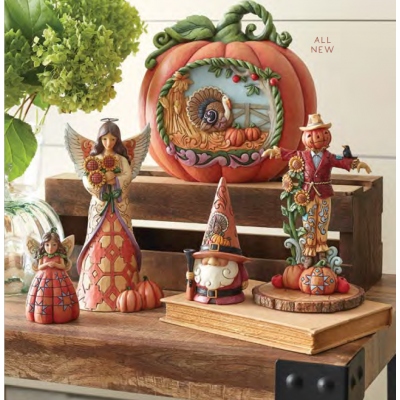 Jesienna dynia CZAS ZBIORÓW Harvest Pumpkin 6010678 Jim Shore