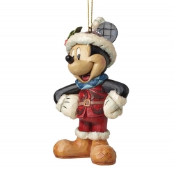 Zawieszka Myszka Miki Mikołaj Sugar Coated Mickey Mouse Hanging Ornament A28239 Jim Shore
