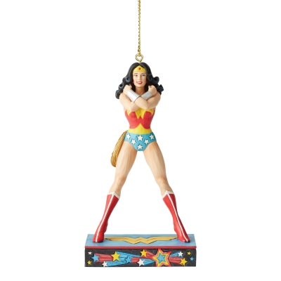 Wonder Woman bajkowa zawieszka Wonder Woman Silver Age Hanging Ornament 6005073   Jim Shore