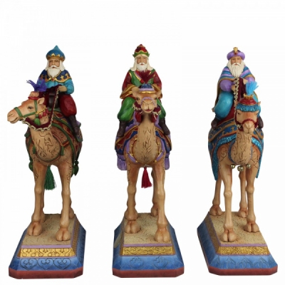 Orszak Trzech Króli Three Kings Collectors Edition 6006707 szopka Jim Shore Figurki  44,5 cm