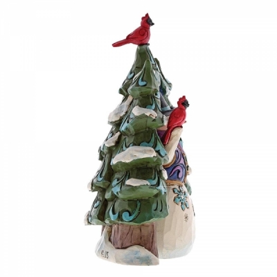 Bałwanek i świąteczne drzewko Snowman And Tree Gift Set 4060313  Jim Shore