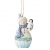 Bałwanek i pingwin Pingu bajkowa zawieszka Snowman with Baby Penguin (Hanging Ornament) 6004314 Jim Shore