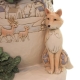 Duży bałwanek i leśni przyjaciele White Woodland Snowman Statue 6006575ND Jim Shore