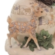 Duży bałwanek i leśni przyjaciele White Woodland Snowman Statue 6006575ND Jim Shore