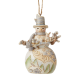 Bałwan zawieszka bałwanek i przyjaciele Snowman with Branch and Animals 6006587 Jim Shore