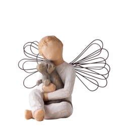 Anioł z pieskiem  Angel of Comfort 26062 Susan Lordi Willow Tree