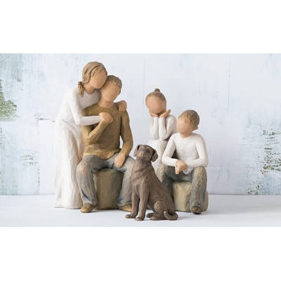 Rodzeństwo Brother and sister  26187  Susan Lordi Willow Tree