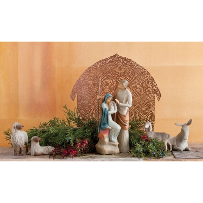 Święta Rodzina szopka The Holy Family Susan Lordi 26290 Willow Tree