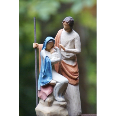 Święta Rodzina szopka The Holy Family Susan Lordi 26290 Willow Tree
