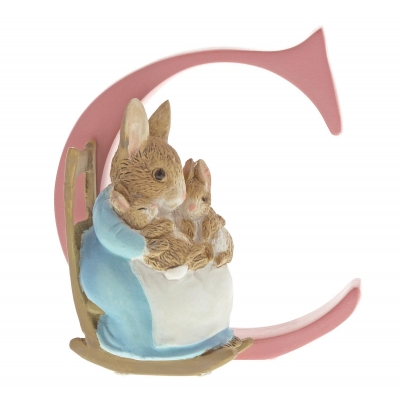 Literka C wymiar 3D Królik Piotruś  Peter Rabbit A4995 Beatrix Potter