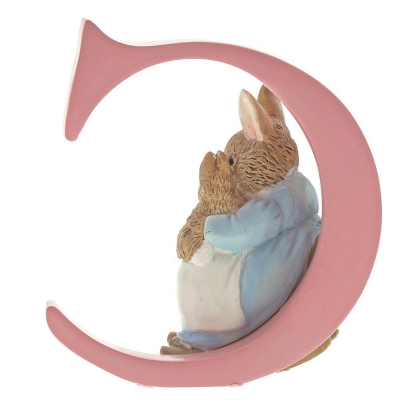 Literka C wymiar 3D Królik Piotruś  Peter Rabbit A4995 Beatrix Potter