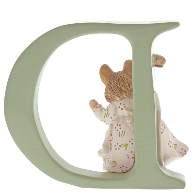 Literka D wymiar 3D Królik Piotruś  Peter Rabbit A4996 Beatrix Potter