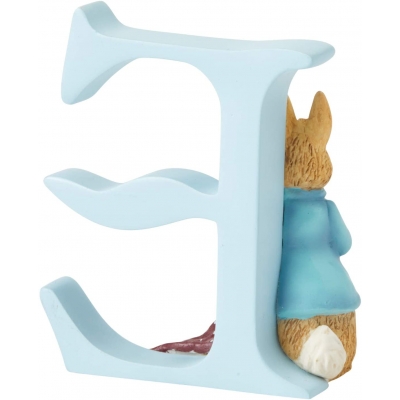 Literka E wymiar 3D Królik Piotruś  Peter Rabbit A4997 Beatrix Potter