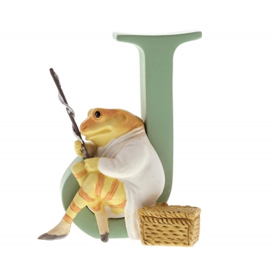 Literka J wymiar 3D Królik Piotruś  Peter Rabbit A5002 Beatrix Potter