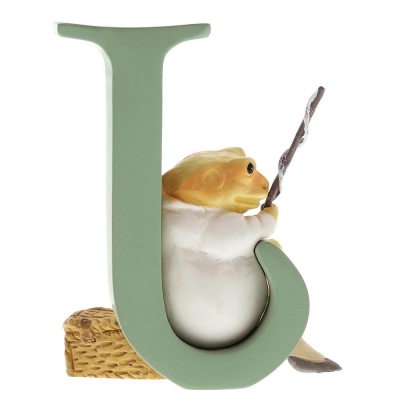 Literka J wymiar 3D Królik Piotruś  Peter Rabbit A5002 Beatrix Potter