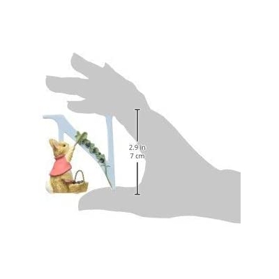 Literka N wymiar 3D Królik Piotruś  Peter Rabbit A5006 Beatrix Potter