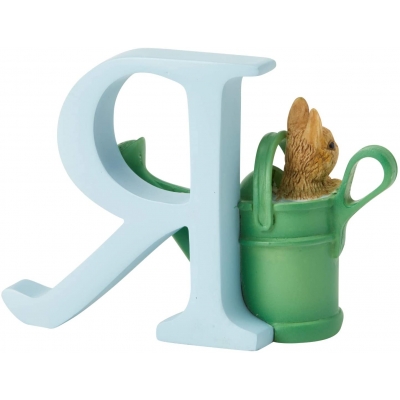 Literka R wymiar 3D Królik Piotruś  Peter Rabbit A5010 Beatrix Potter