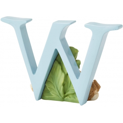 Literka W wymiar 3D Królik Piotruś  Peter Rabbit A5015 Beatrix Potter