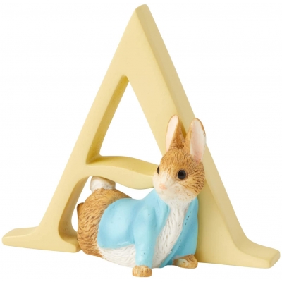 Literka A wymiar 3D Królik Piotruś  Peter Rabbit A4993 Beatrix Potter