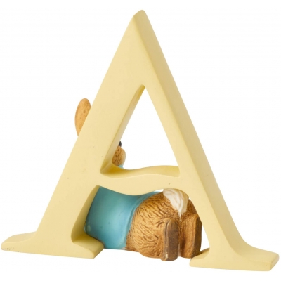 Literka A wymiar 3D Królik Piotruś  Peter Rabbit A4993 Beatrix Potter