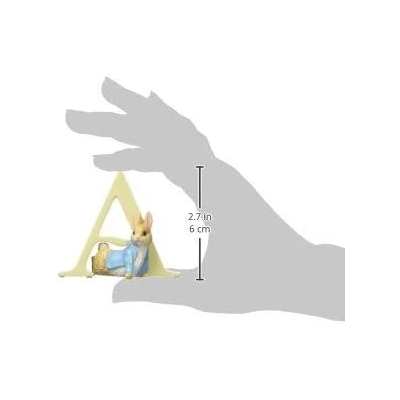 Literka A wymiar 3D Królik Piotruś  Peter Rabbit A4993 Beatrix Potter