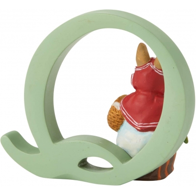 Literka Q wymiar 3D Królik Piotruś  Peter Rabbit A5009 Beatrix Potter