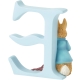 Literka E wymiar 3D Królik Piotruś  Peter Rabbit A4997 Beatrix Potter