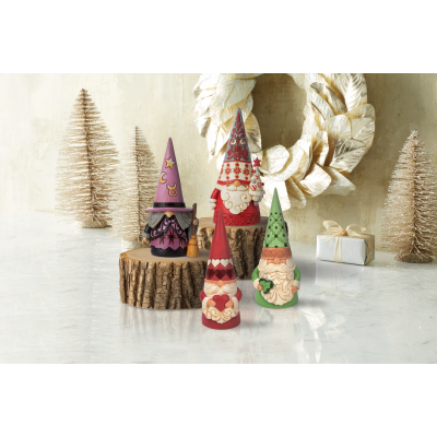 GNOM szczęścia z zieloną koniczynką  6008402 Jim Shore